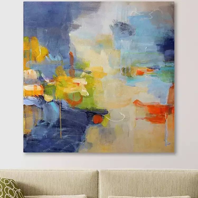 Canvas Art-Kirklands Home Restless Mind Giclee Canvas Art Print Multi