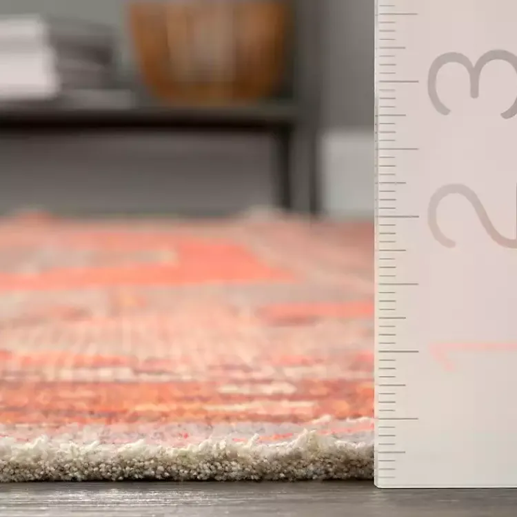 Area Rugs-Kirklands Home Carla Flatweave Area Rug, 5x7 Red