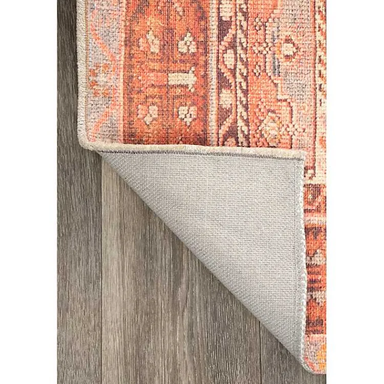 Area Rugs-Kirklands Home Carla Flatweave Area Rug, 5x7 Red