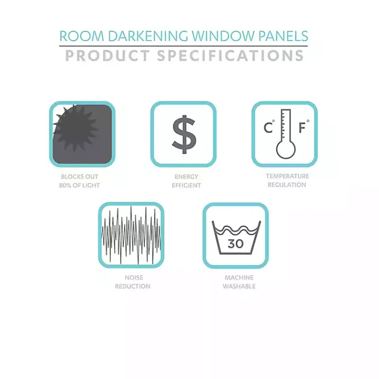 Curtains & Drapes-Kirklands Home Evie Medallion Curtain Panel Set, 95 in. Tan