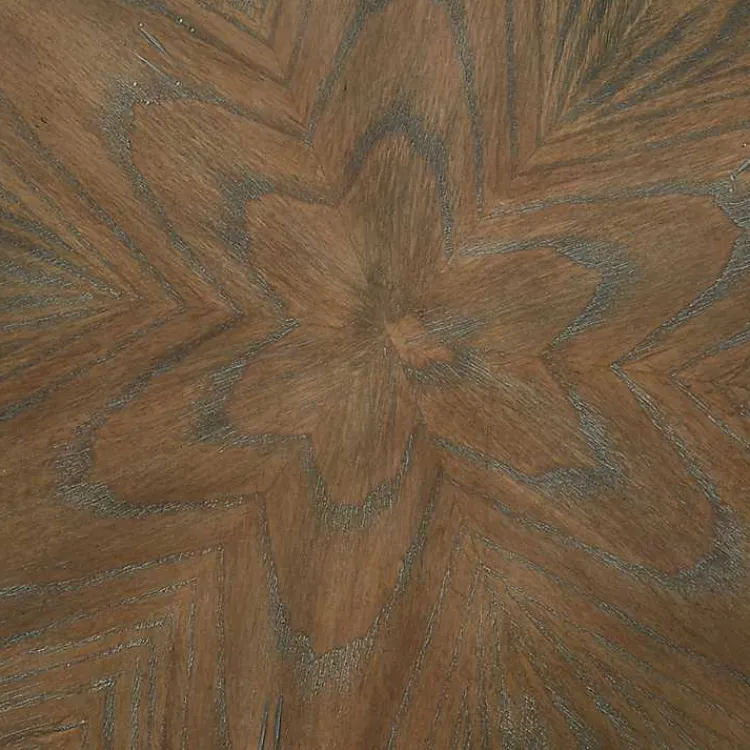 Accent & End Tables-Kirklands Home Brown and Black Wooden Hemlock Accent Table