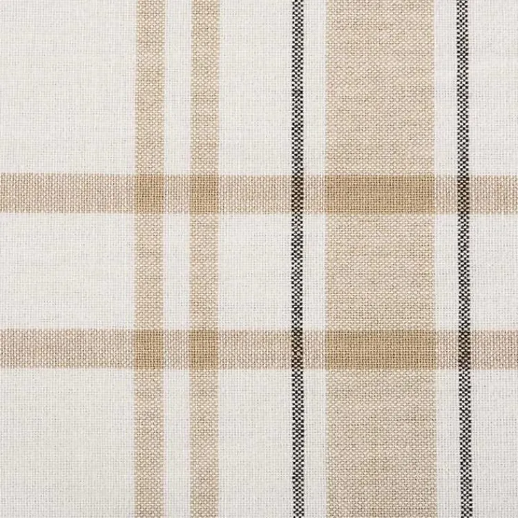 Table Linens-Kirklands Home Chambray French Stripe Napkins, Set of 6 White