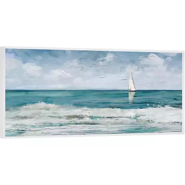 Canvas Art-Kirklands Home Summer Cay Panel Framed Canvas Art Print