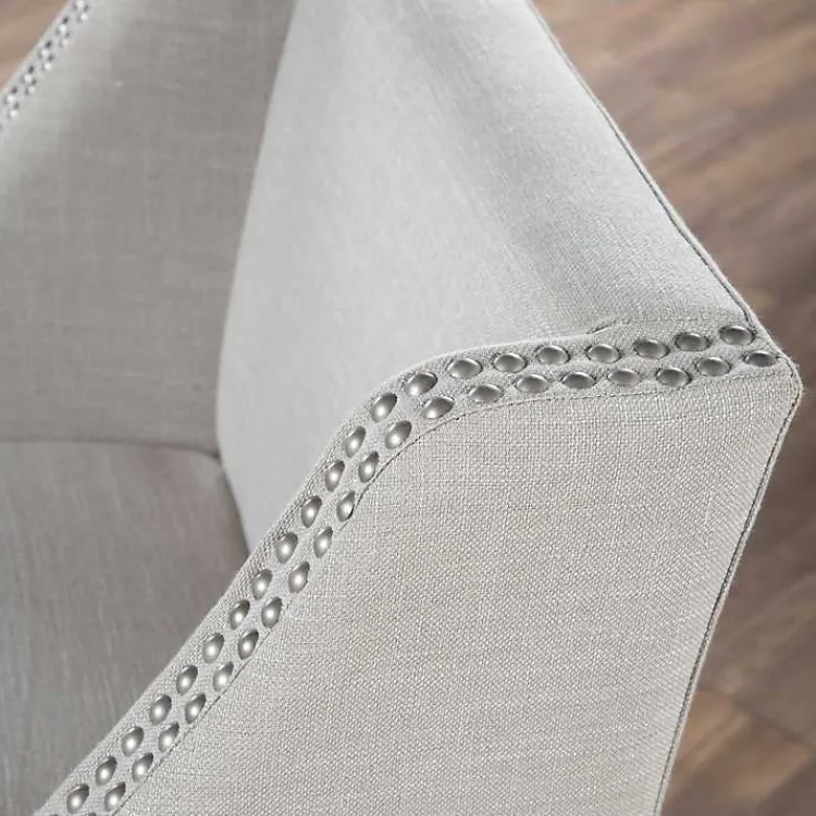 Bar Stools & Counter Height Stools-Kirklands Home Linen Castaic Barstool Tan