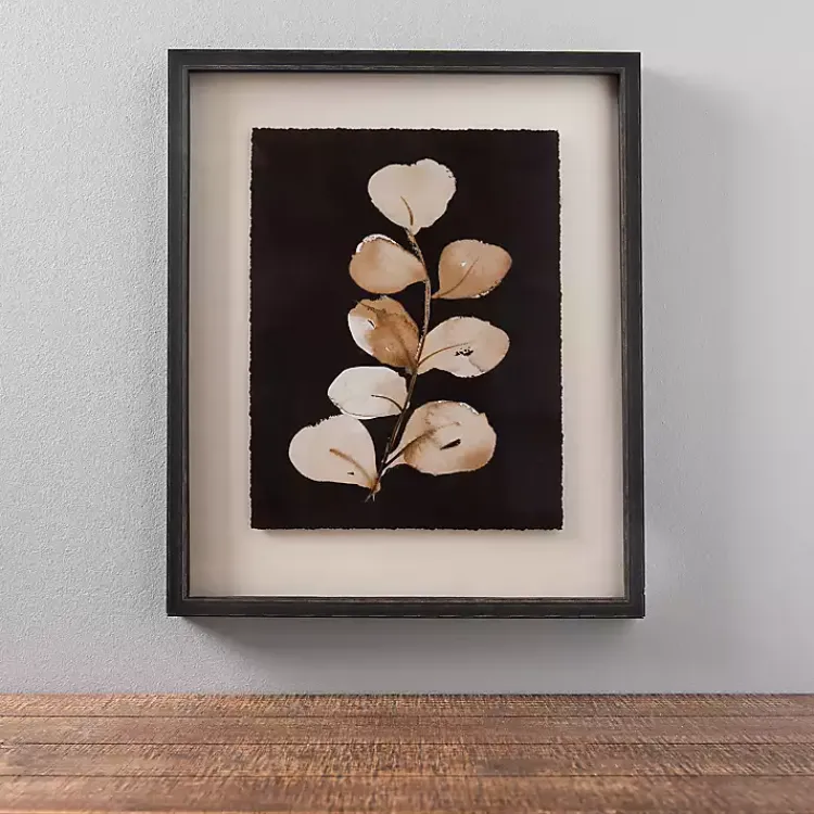 Framed Art-Kirklands Home Pressed Leaves II Framed Art Print