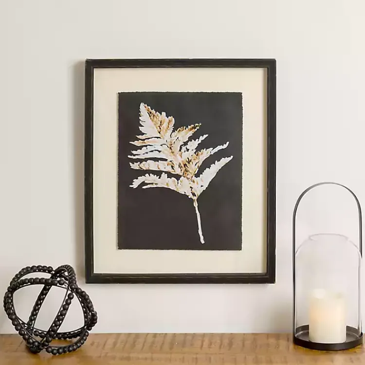 Framed Art-Kirklands Home Pressed Leaves IV Framed Art Print