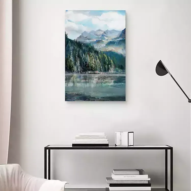Canvas Art-Kirklands Home Mountain Lakes II Canvas Art Print