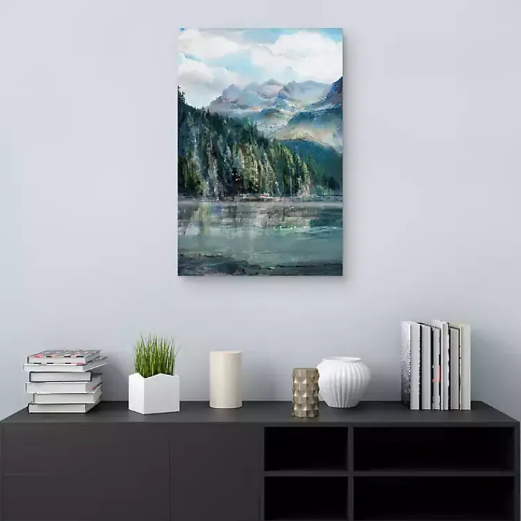 Canvas Art-Kirklands Home Mountain Lakes II Canvas Art Print