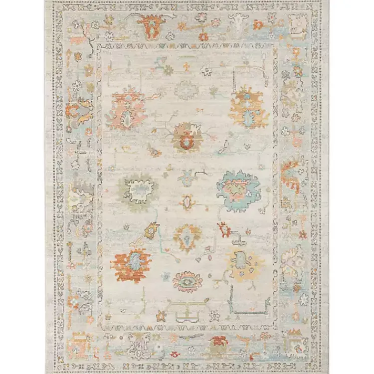 Area Rugs-Kirklands Home Beige Bohemian Area Rug, 7x9 Tan