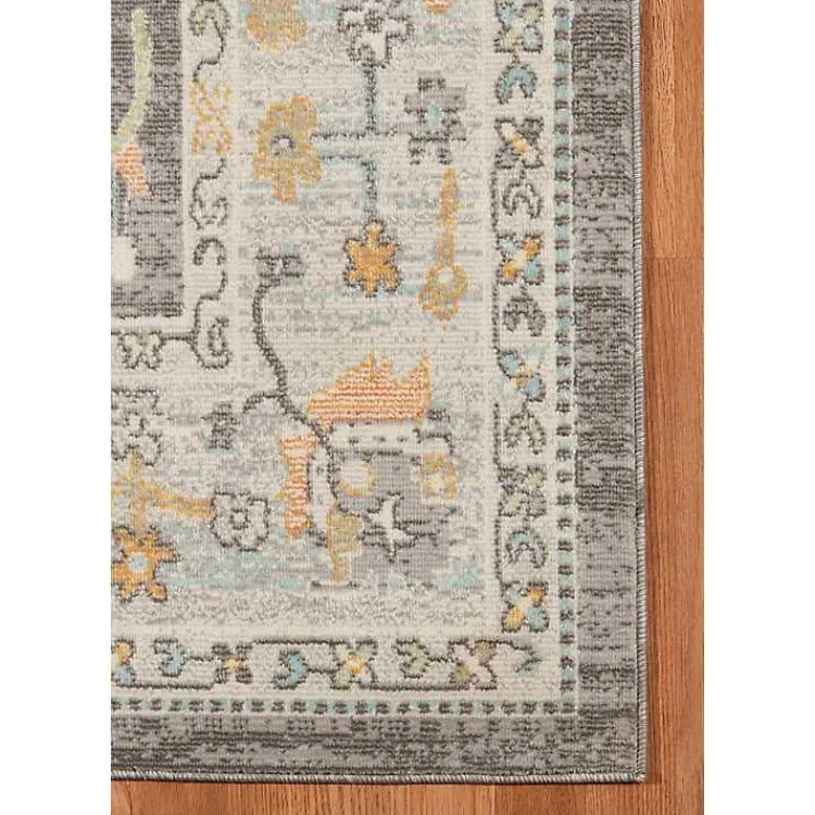 Area Rugs-Kirklands Home Taupe Bohemian Area Rug, 7x9 Brown