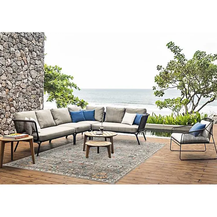 Area Rugs-Kirklands Home Bohemian Area Rug, 7x9 Gray