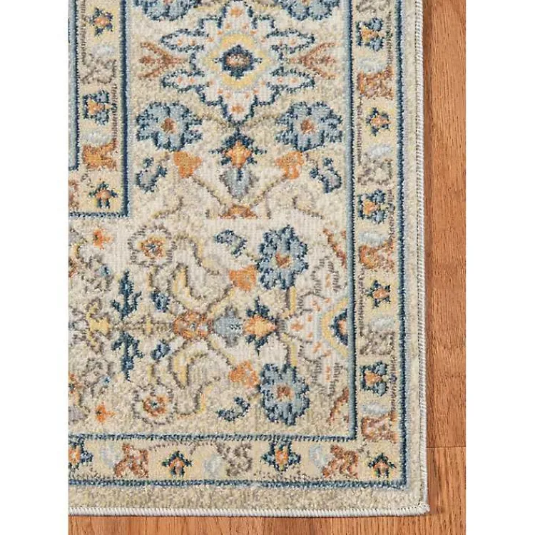 Area Rugs-Kirklands Home Light Beige Bohemian Area Rug, 5x7 Tan