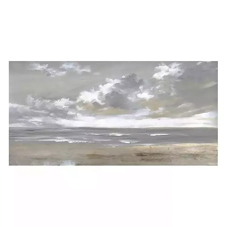 Canvas Art-Kirklands Home Windswept Giclee Canvas Art Print Gray