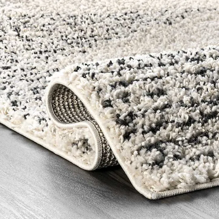 Area Rugs-Kirklands Home Shattered Diamonds Scarlette Area Rug, 7x10 Ivory