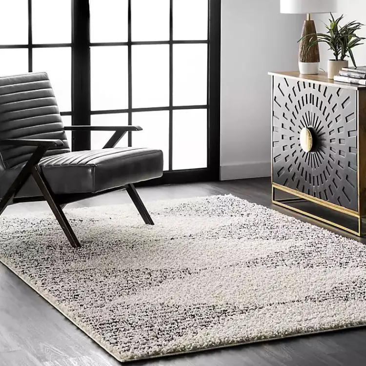 Area Rugs-Kirklands Home Shattered Diamonds Scarlette Area Rug, 7x10 Ivory