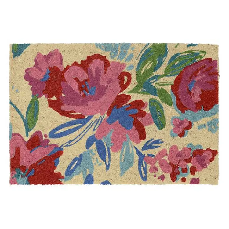 Doormats-Kirklands Home Floral Doormat Multi