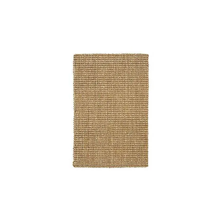 Accent Rugs-Kirklands Home Natural Handwoven Seagrass Scatter Rug Tan