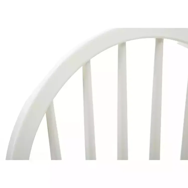 Dining Chairs-Kirklands Home Cream & Natural Wooden Dining Chairs, Set of 2 White