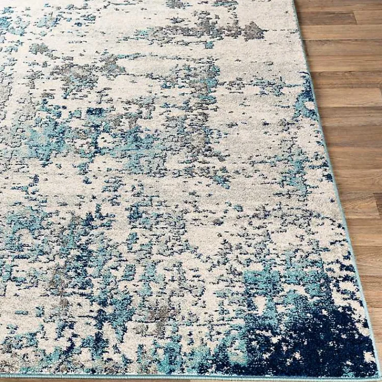 Area Rugs-Kirklands Home Sutton Contemporary Area Rug, 7x10 Blue