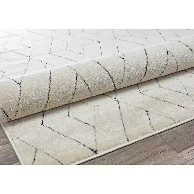 Area Rugs-Kirklands Home Chanai Limestone Area Rug, 5x7 Tan