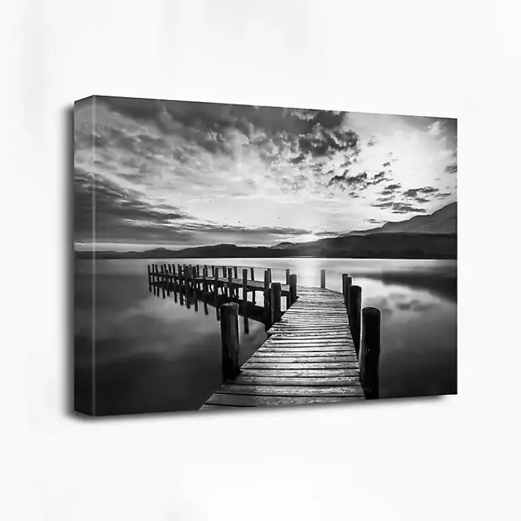 Canvas Art-Kirklands Home Evening Dock Canvas Art Print