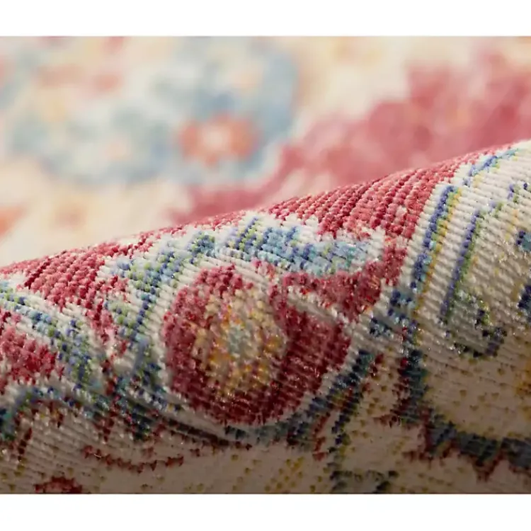 Area Rugs-Kirklands Home Vintage Medallion Area Rug, 2x3 Red