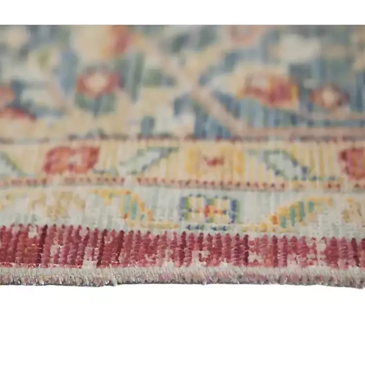 Area Rugs-Kirklands Home Vintage Medallion Area Rug, 7x10 Red