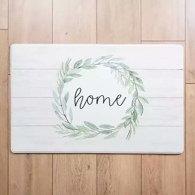 Kitchen & Floor Mats-Kirklands Home Home Wreath Kitchen Mat