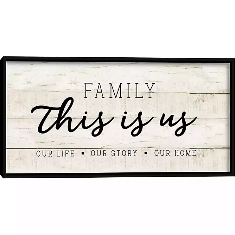 Wall Quotes & Signs-Kirklands Home This Is Us Wooden Wall Plaque Tan