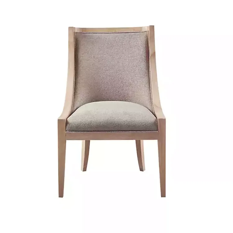 Dining Chairs-Kirklands Home Martha Stewart Swoop Back Dining Chair Tan