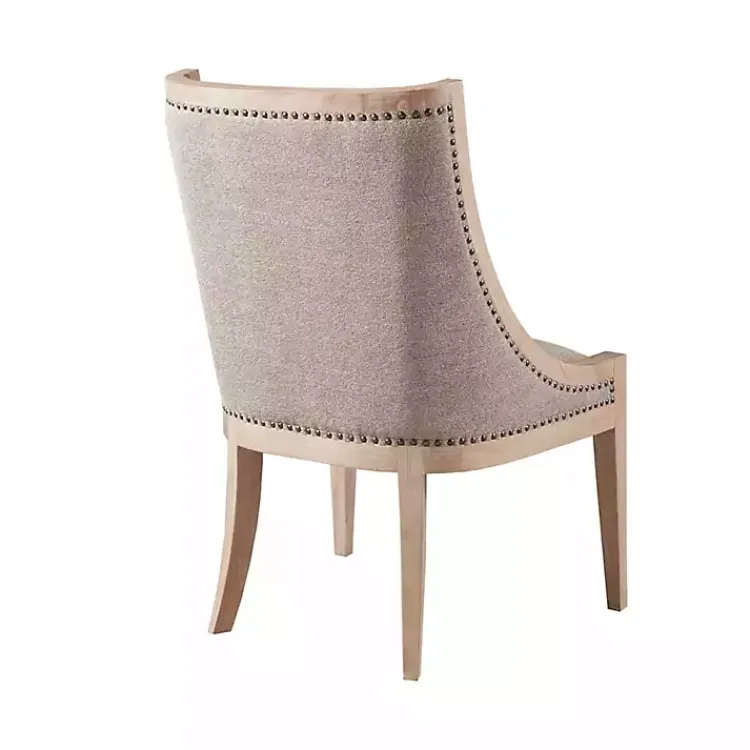 Dining Chairs-Kirklands Home Martha Stewart Swoop Back Dining Chair Tan