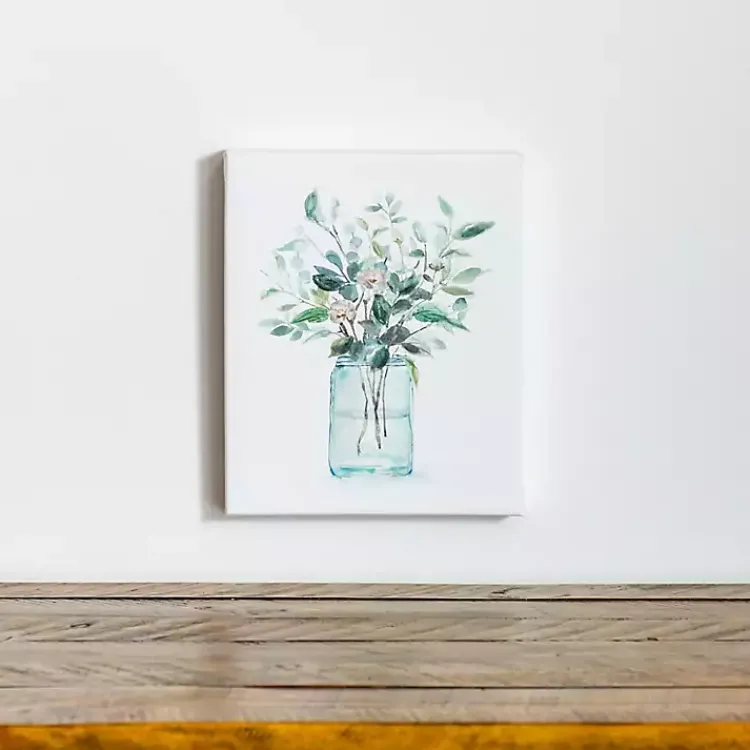 Canvas Art-Kirklands Home Greenery Bottle I Canvas Art Print