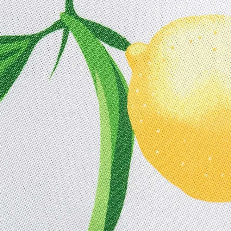 Outdoor Dining-Kirklands Home Lemon Bliss Outdoor Napkins, Set of 6