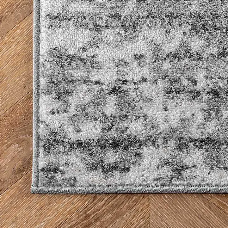 Area Rugs-Kirklands Home Gray Distressed Power Loomed Area Rug, 10x14