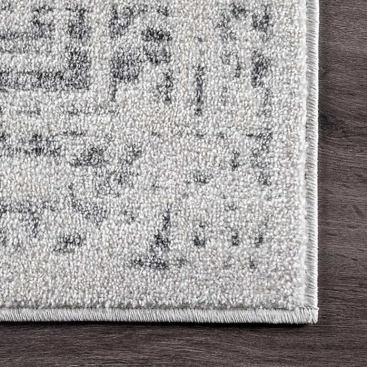 Area Rugs-Kirklands Home Gray Vintage Distressed Area Rug, 12x18