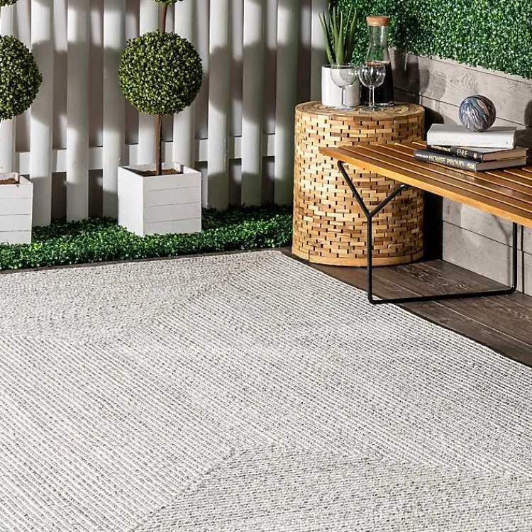 Area Rugs-Kirklands Home Ivory Braided Lefebvre Area Rug, 12x18