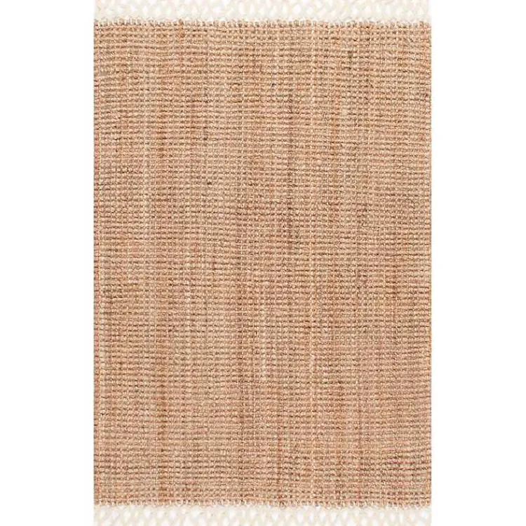 Area Rugs-Kirklands Home Natural Handwoven Area Rug, 10x14 Tan
