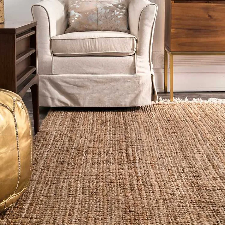 Area Rugs-Kirklands Home Natural Handwoven Area Rug, 10x14 Tan