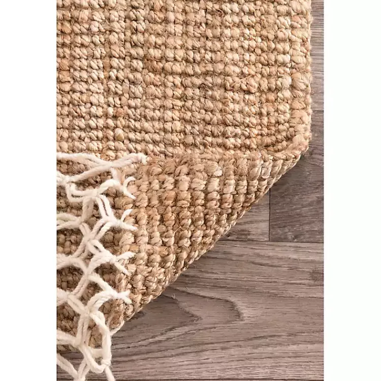 Area Rugs-Kirklands Home Natural Handwoven Area Rug, 10x14 Tan