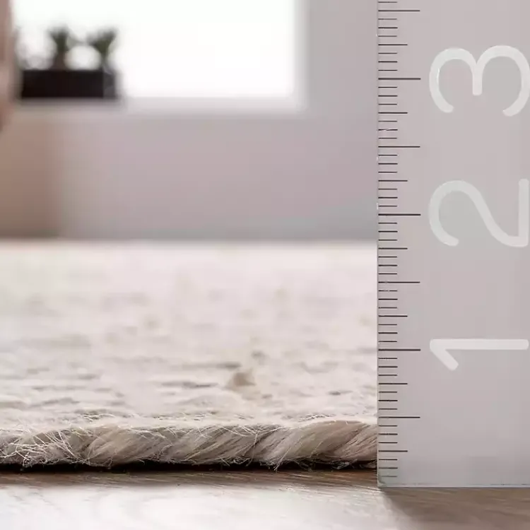 Area Rugs-Kirklands Home Hand Woven Rigo Jute Area Rug, 9x12 Ivory