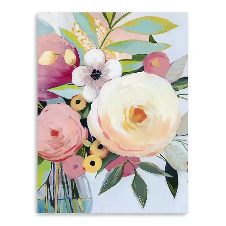 Canvas Art-Kirklands Home Georgia Bouquet II Canvas Art Print, 24x32 in.