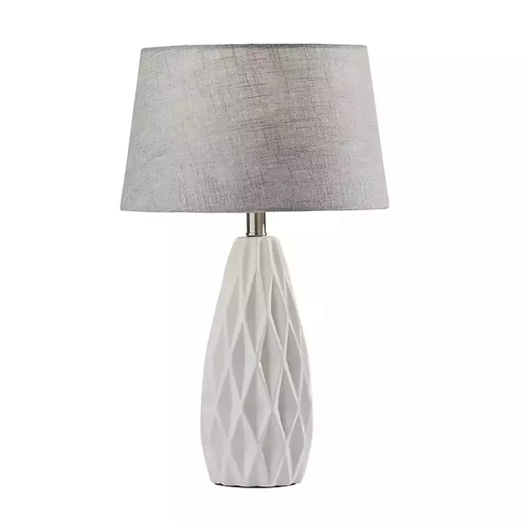 Table Lamps-Kirklands Home Joan Table Lamps, Set of 2 Gray