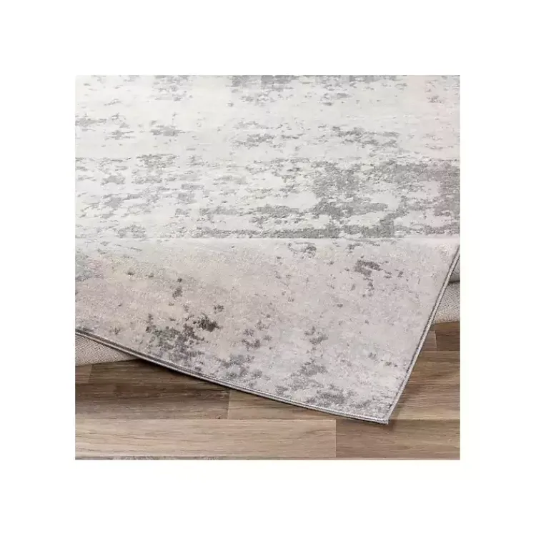 Area Rugs-Kirklands Home Abstract Woven Runner Gray