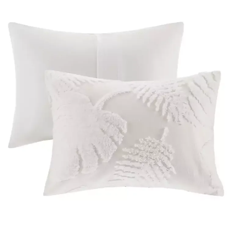 Comforters-Kirklands Home Tropical Full/Queen 3-pc. Comforter Set White