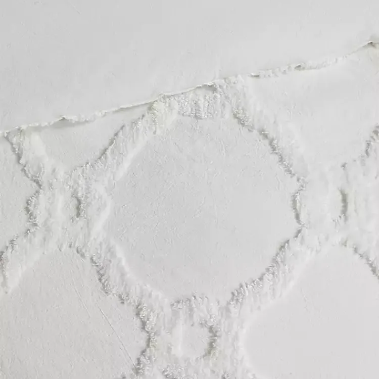 Comforters-Kirklands Home Geometric Full/Queen 3-pc. Comforter Set White