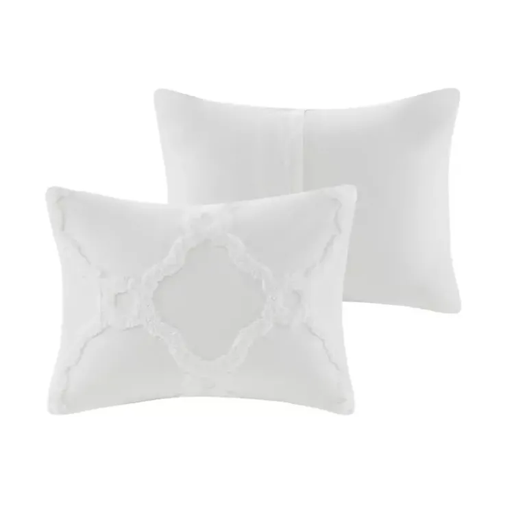 Comforters-Kirklands Home Geometric Full/Queen 3-pc. Comforter Set White