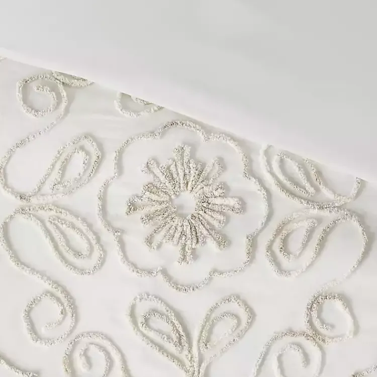 Comforters-Kirklands Home Cream Medallion California King Comforter Set White