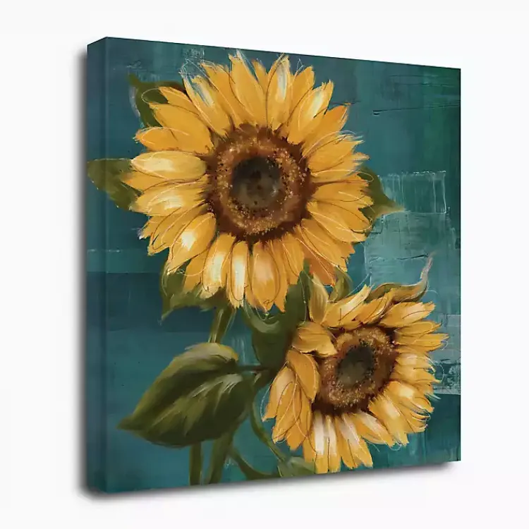 Canvas Art-Kirklands Home Bold Sunflowers Canvas Art Print, 30x30 in.