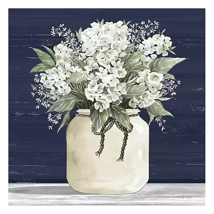 Canvas Art-Kirklands Home White Flowers II Giclee Canvas Print, 30x30 in.