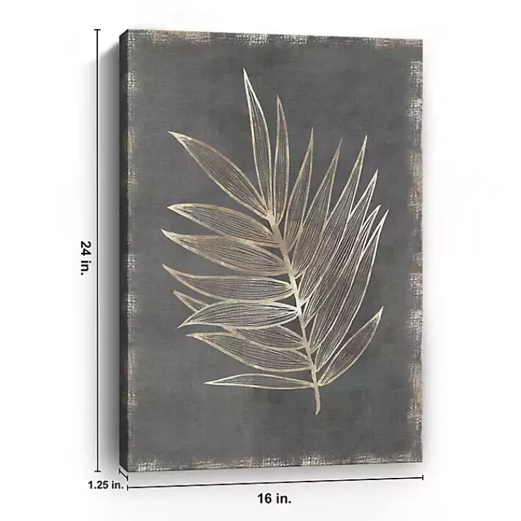 Canvas Art-Kirklands Home Gilded Botanical I Canvas Art Print